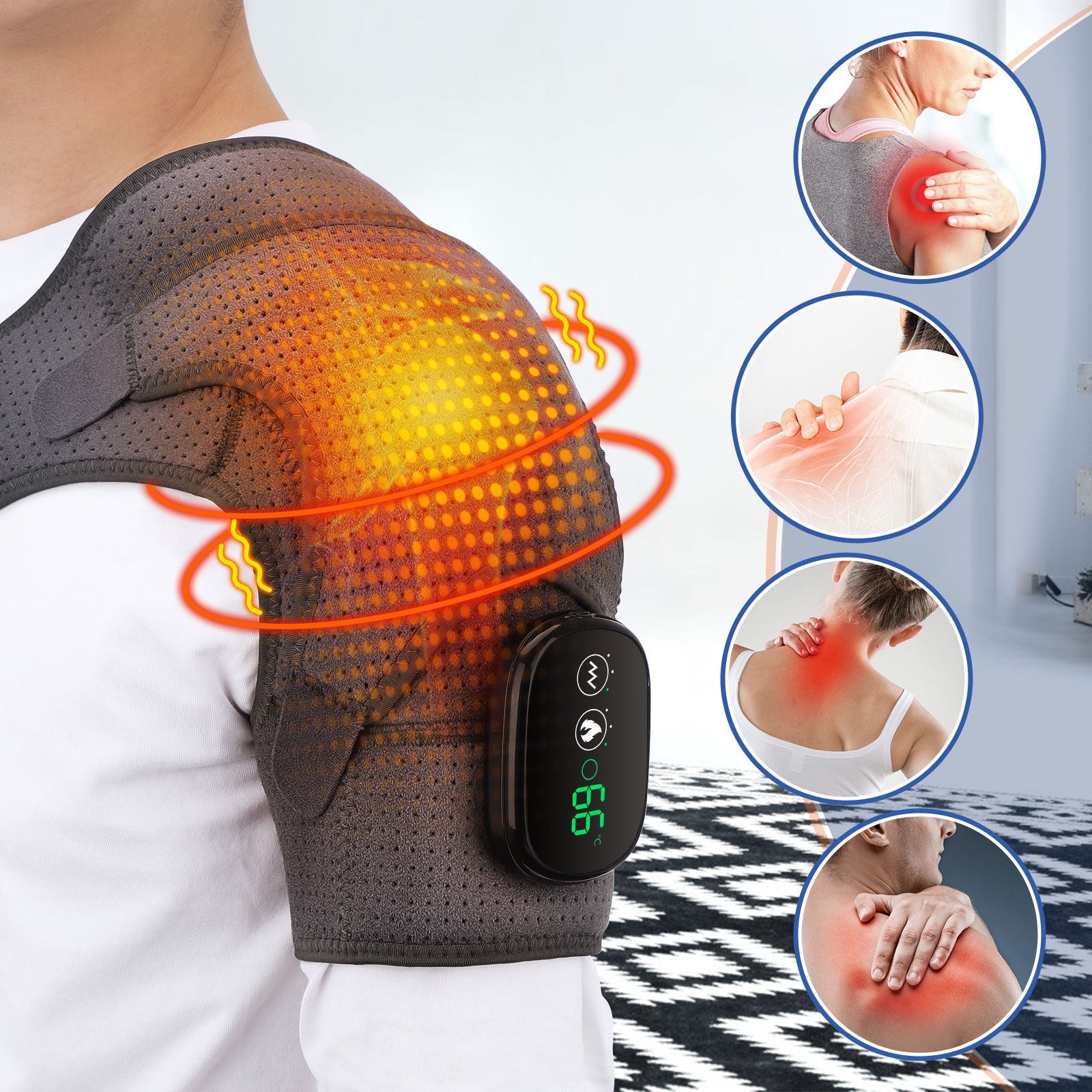 TENSRelief™ 3-in-1 Shoulder Massager