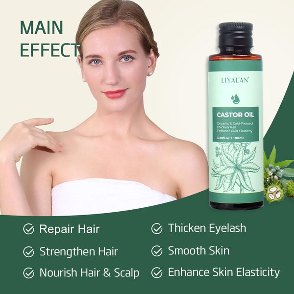 Liyalan Pure Castor Oil